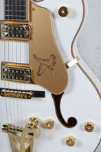 Load image into Gallery viewer, Gretsch Synchromatic Falcon Hollow Body Electric Guitar Snowcrest White w Case