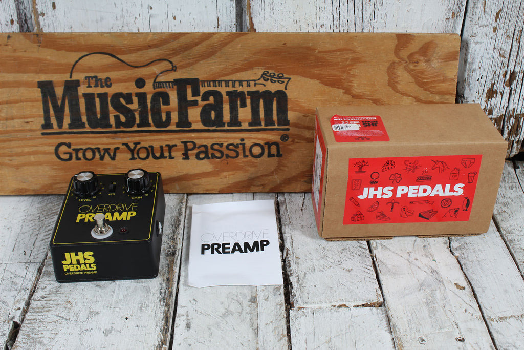 JHS Pedals OP Overdrive Preamp Pedal Electric Guitar Overdrive Effects Pedal