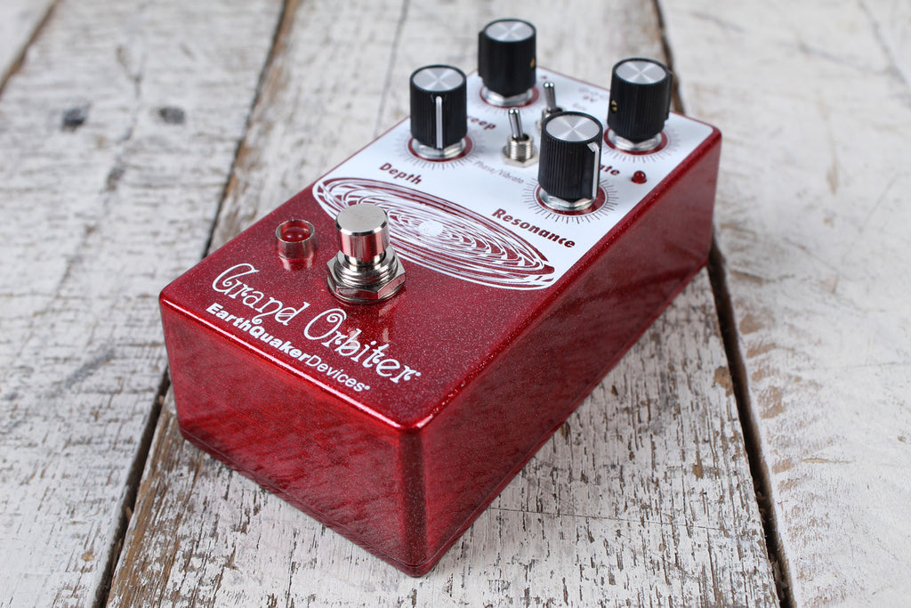 EarthQuaker Grand Orbiter Phase Machine V3 Electric Guitar Phaser Effects Pedal