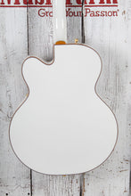 Load image into Gallery viewer, Gretsch Synchromatic Falcon Hollow Body Electric Guitar Snowcrest White w Case