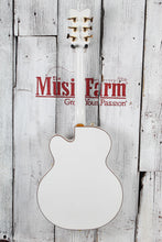 Load image into Gallery viewer, Gretsch Synchromatic Falcon Hollow Body Electric Guitar Snowcrest White w Case