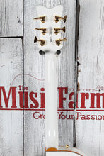 Load image into Gallery viewer, Gretsch Synchromatic Falcon Hollow Body Electric Guitar Snowcrest White w Case