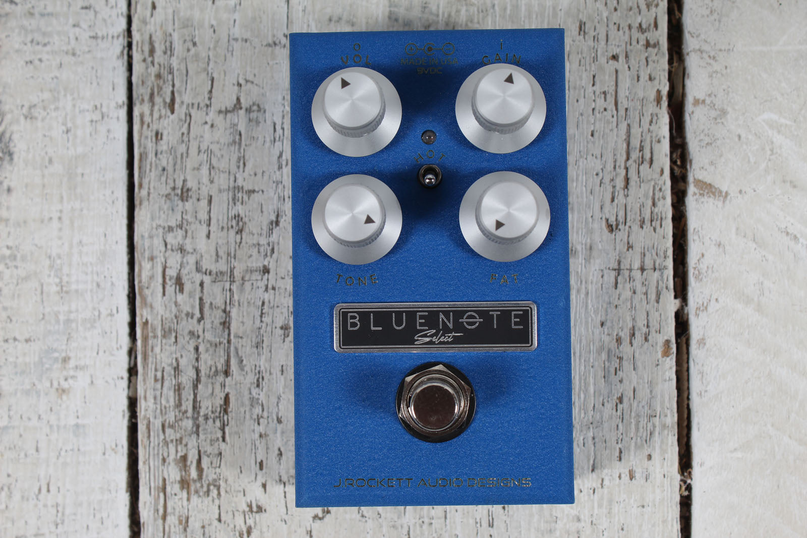 J. Rockett Audio Blue Note Select Pedal Electric Guitar Overdrive Effects Pedal