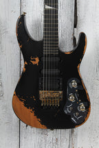 Jackson Pro Series Signature Phil Collen PC1-E Electric Guitar Worn Black w Case
