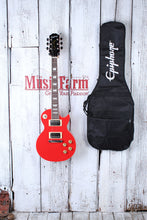 Load image into Gallery viewer, Epiphone Power Players Les Paul Electric Guitar Lava Red with Gig Bag Strap Picks &amp; Cable