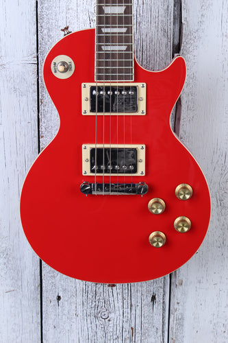 Epiphone Power Players Les Paul Electric Guitar Lava Red with Gig Bag Strap Picks & Cable