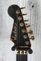 Jackson Pro Series Signature Phil Collen PC1-E Electric Guitar Worn Black w Case
