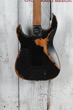 Jackson Pro Series Signature Phil Collen PC1-E Electric Guitar Worn Black w Case