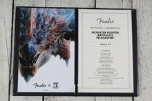 Load image into Gallery viewer, Fender Monster Hunter Rathalos Telecaster Electric Guitar Rathalos Red with Case