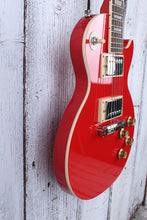 Load image into Gallery viewer, Epiphone Power Players Les Paul Electric Guitar Lava Red with Gig Bag Strap Picks &amp; Cable