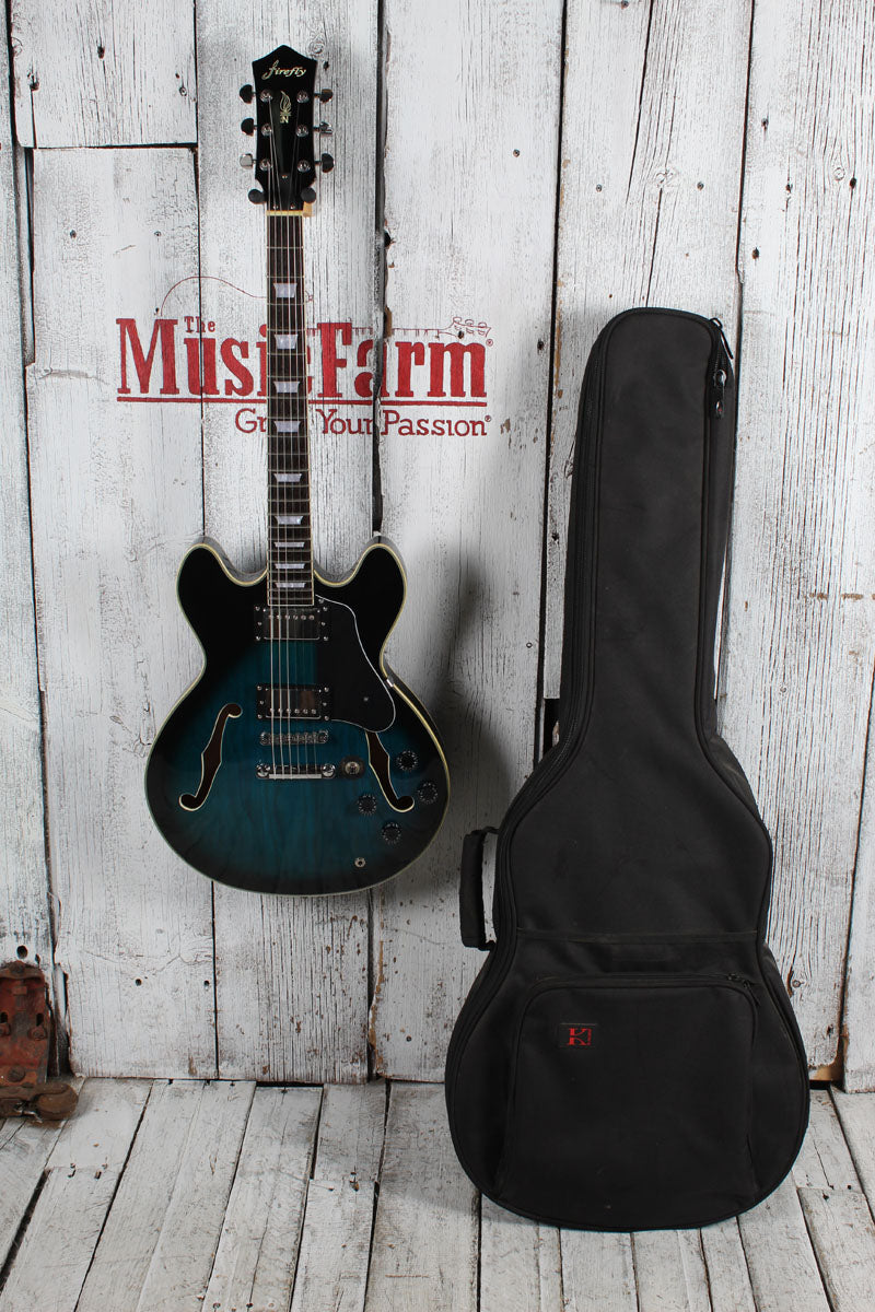 Firefly JSN 335 Style  Semi Hollow Body Electric Guitar with Gig Bag Secondary image