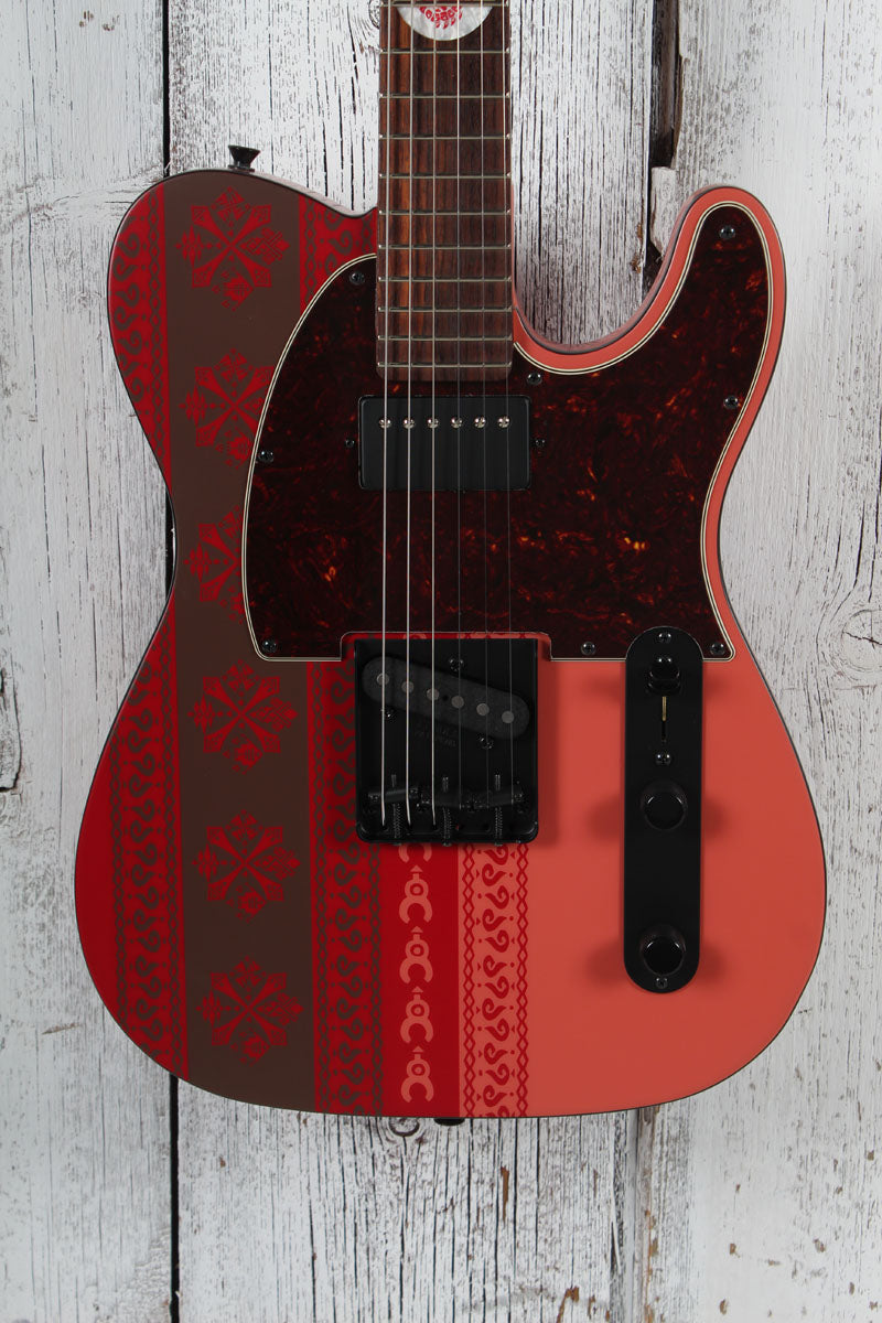 Fender Monster Hunter Rathalos Telecaster Electric Guitar Rathalos Red with Case