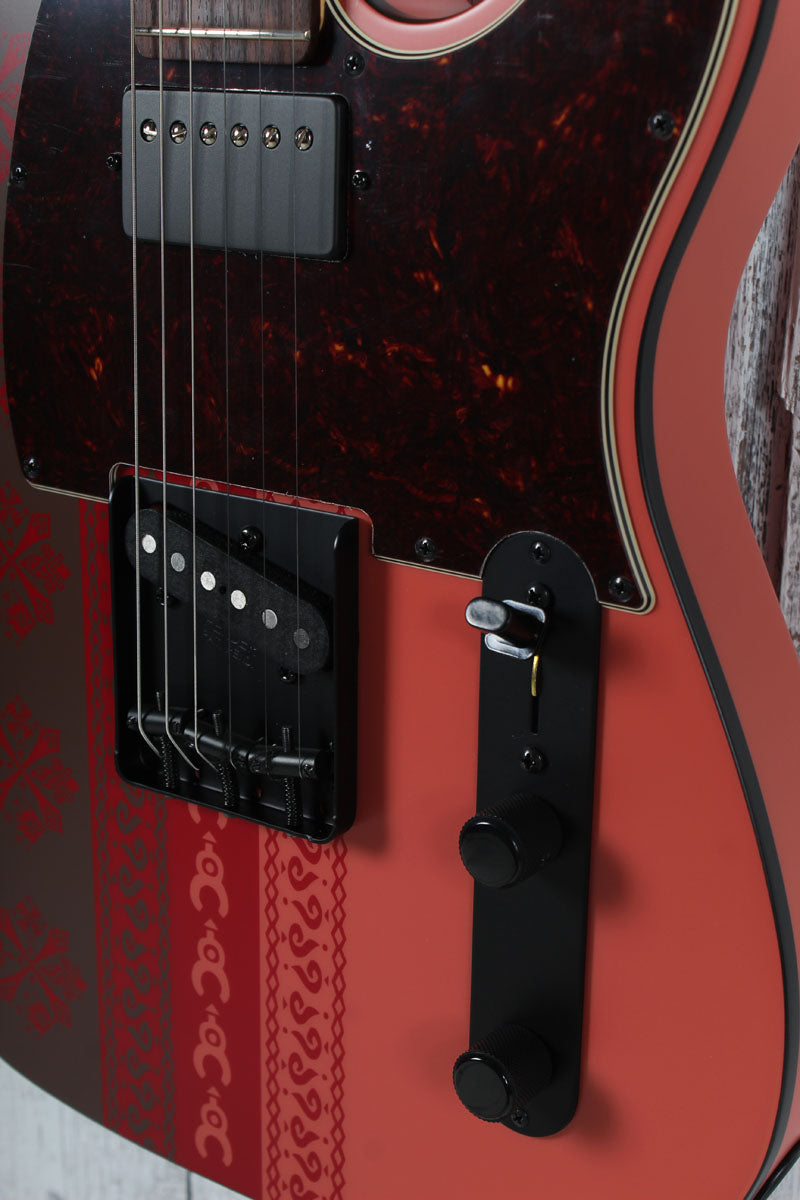 Fender Monster Hunter Rathalos Telecaster Electric Guitar Rathalos Red with Case