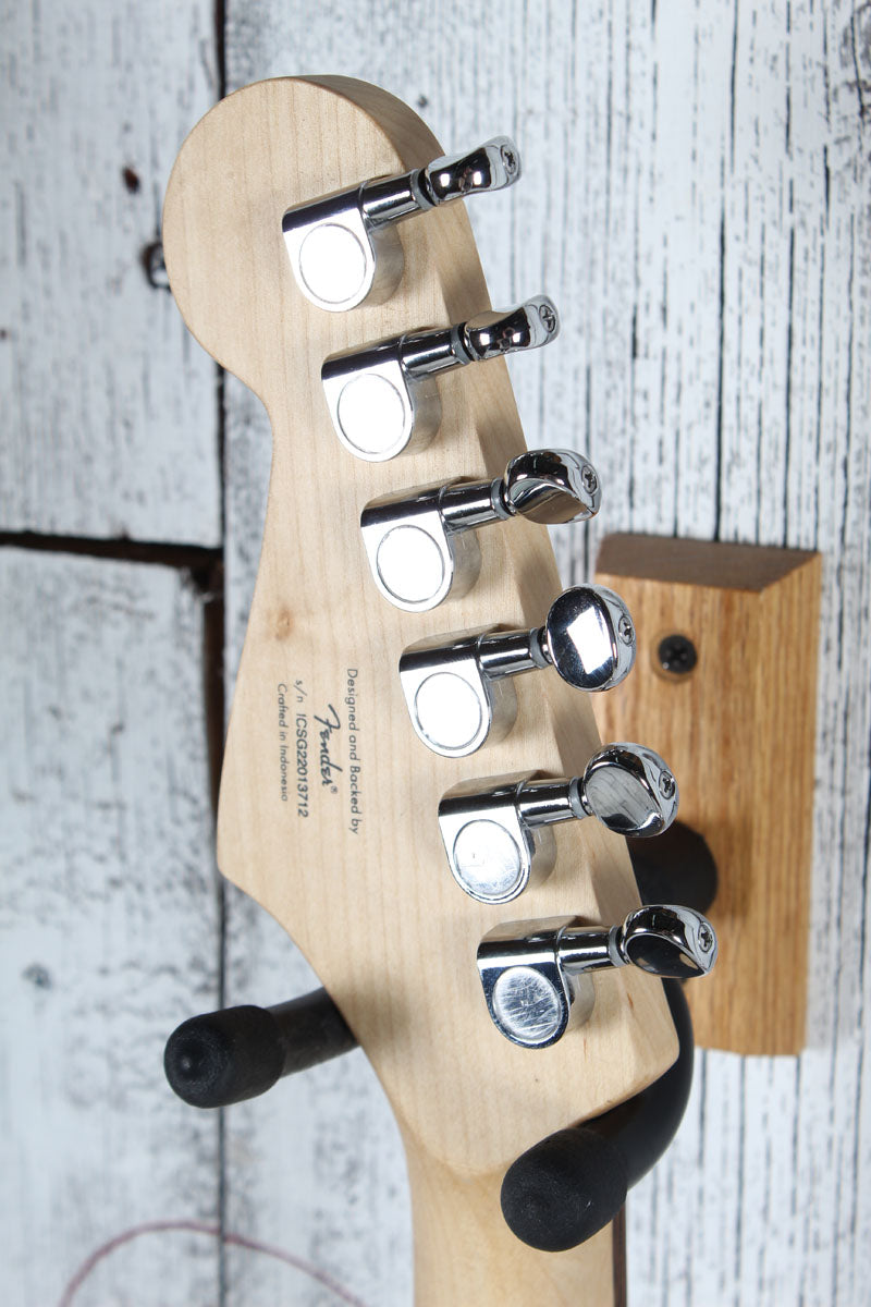 Squier 2024 FSR Mini Stratocaster Electric Guitar 22.75 Inch Scale Surf Green