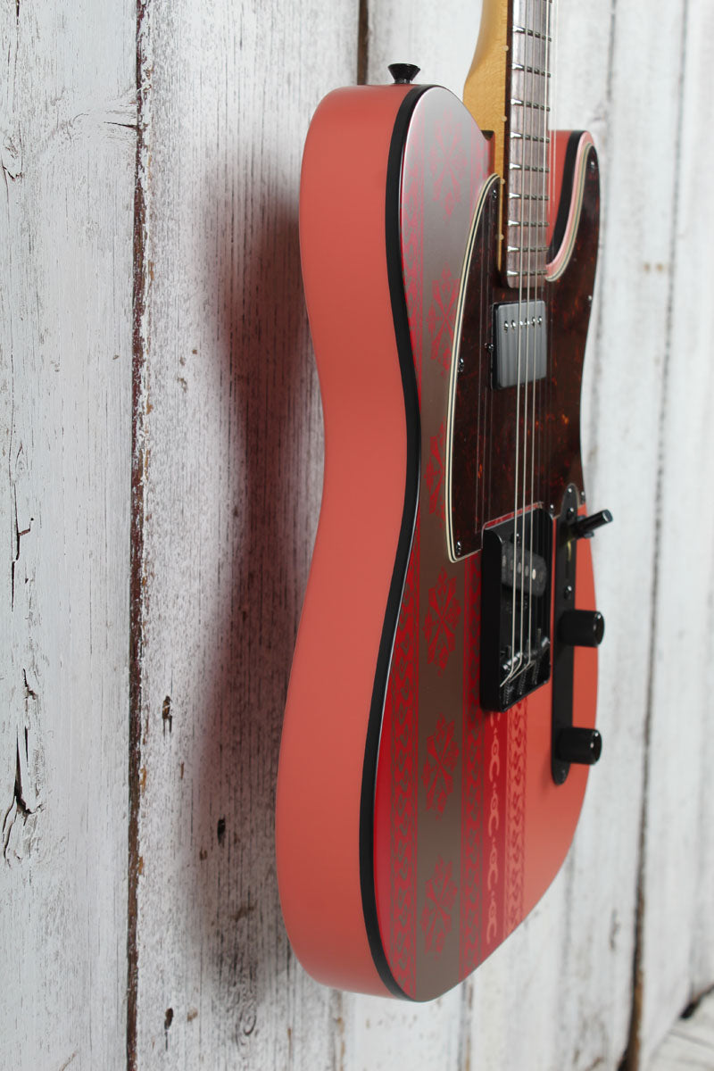 Fender Monster Hunter Rathalos Telecaster Electric Guitar Rathalos Red with Case
