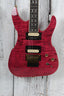Peavey Vandenberg Signature Series Electric Guitar Purple Flame Maple with Case