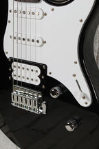 Yamaha PAC112V Double Cut Solid Body Electric Guitar Black Finish