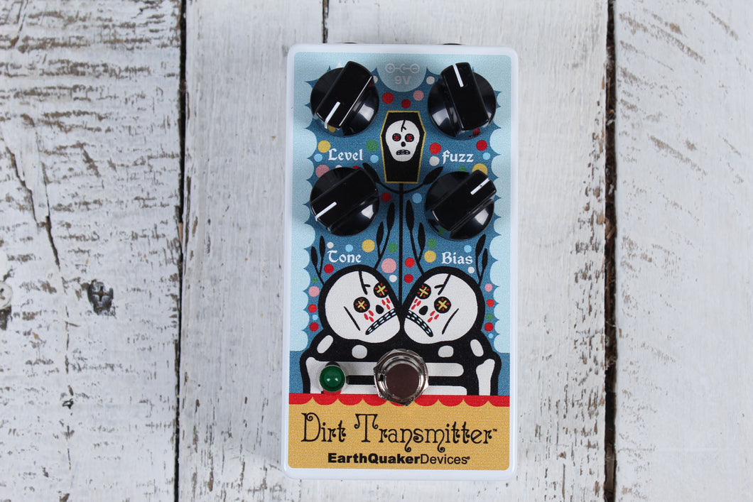 EarthQuaker Dirt Transmitter V2 LTD Fuzz Driver Guitar Effects Pedal Rancho De La Luna