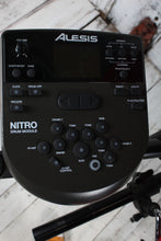 Load image into Gallery viewer, Alesis Nitro Mesh Red 8 Piece Electronic Drum Kit with Mesh Heads and Rack