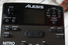 Load image into Gallery viewer, Alesis Nitro Mesh Red 8 Piece Electronic Drum Kit with Mesh Heads and Rack