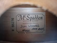 Load image into Gallery viewer, McSpadden Standard Dulcimer 4 String Flathead Hourglass Dulcimer with Gig Bag