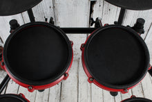 Load image into Gallery viewer, Alesis Nitro Mesh Red 8 Piece Electronic Drum Kit with Mesh Heads and Rack