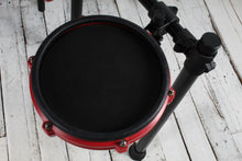 Load image into Gallery viewer, Alesis Nitro Mesh Red 8 Piece Electronic Drum Kit with Mesh Heads and Rack