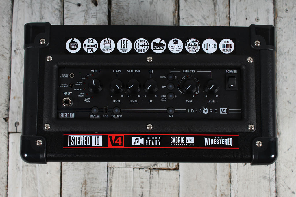 Blackstar ID:Core 10 V4 Electric Guitar Amplifier 10 Watt Digital Stereo Amp