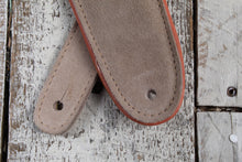 Load image into Gallery viewer, Henry Heller 3.5 Inch Padded Capri Leather Guitar Strap HPAD35-38