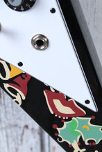 Load image into Gallery viewer, Epiphone Jimi Hendrix Love Drops Flying V Electric Guitar with Hardshell Case
