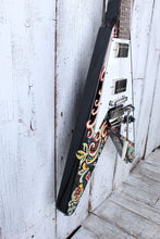 Load image into Gallery viewer, Epiphone Jimi Hendrix Love Drops Flying V Electric Guitar with Hardshell Case