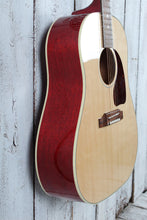 Load image into Gallery viewer, Gibson J-45 Standard Acoustic Electric Guitar Natural / Cherry w Hardshell Case