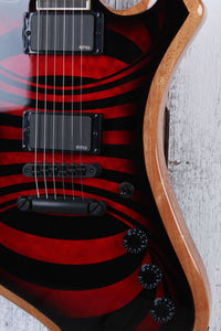 Wylde Audio Nomad RedRum Solid Body Electric Guitar RedRum Finish