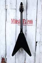 Load image into Gallery viewer, Epiphone Jimi Hendrix Love Drops Flying V Electric Guitar with Hardshell Case