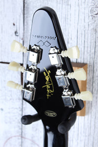 Epiphone Jimi Hendrix Love Drops Flying V Electric Guitar with Hardshell Case