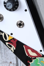 Load image into Gallery viewer, Epiphone Jimi Hendrix Love Drops Flying V Electric Guitar with Hardshell Case