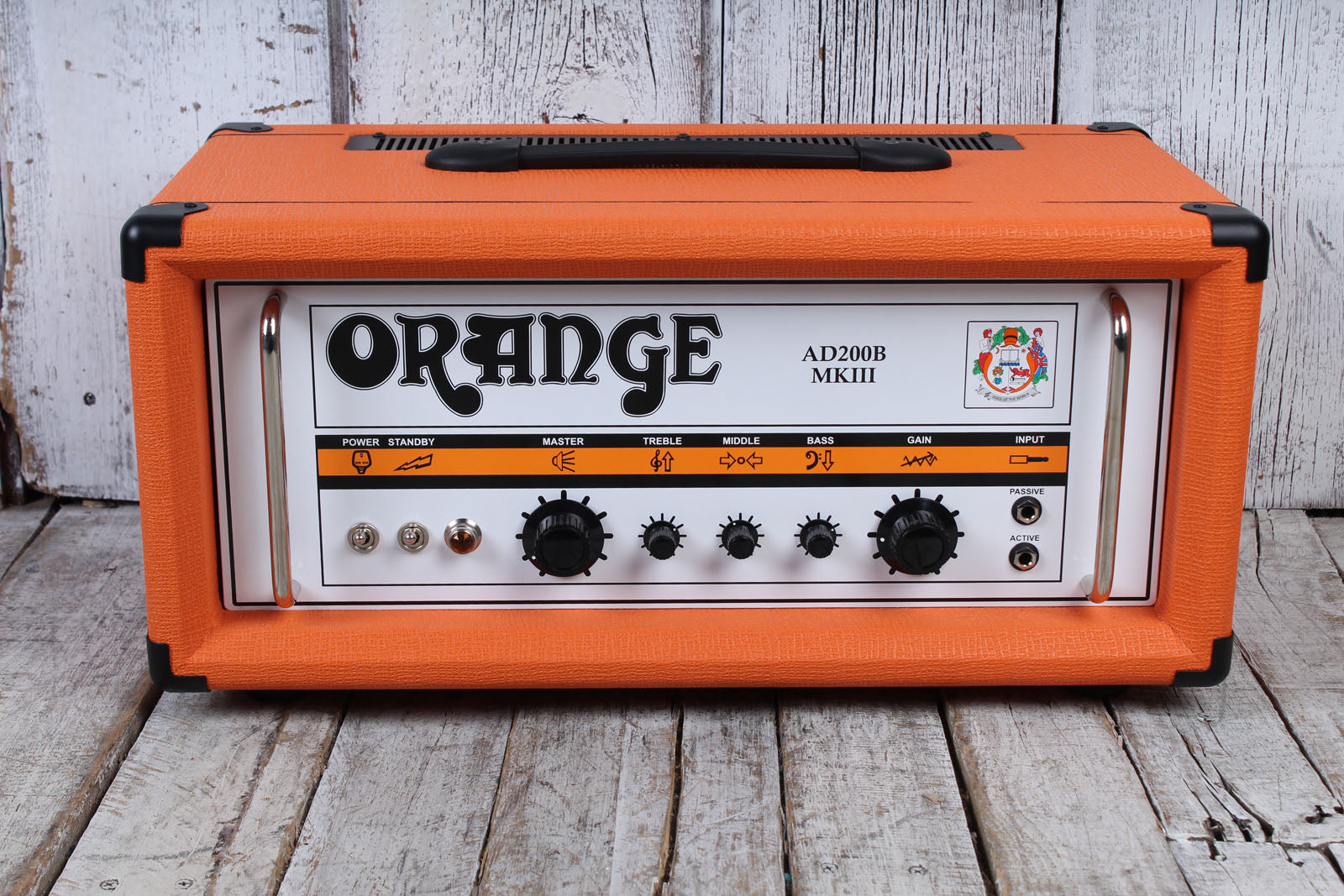 Orange Ad200b Mkiii Bass Head 200 Watt Electric Bass Guitar Amplifier