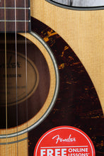Load image into Gallery viewer, Fender CC-140SCE Concert Acoustic Electric Guitar Natural with Hardshell Case