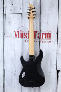 Schecter Demon-7 Solid Body 7 String Electric Guitar Aged Black Satin Finish