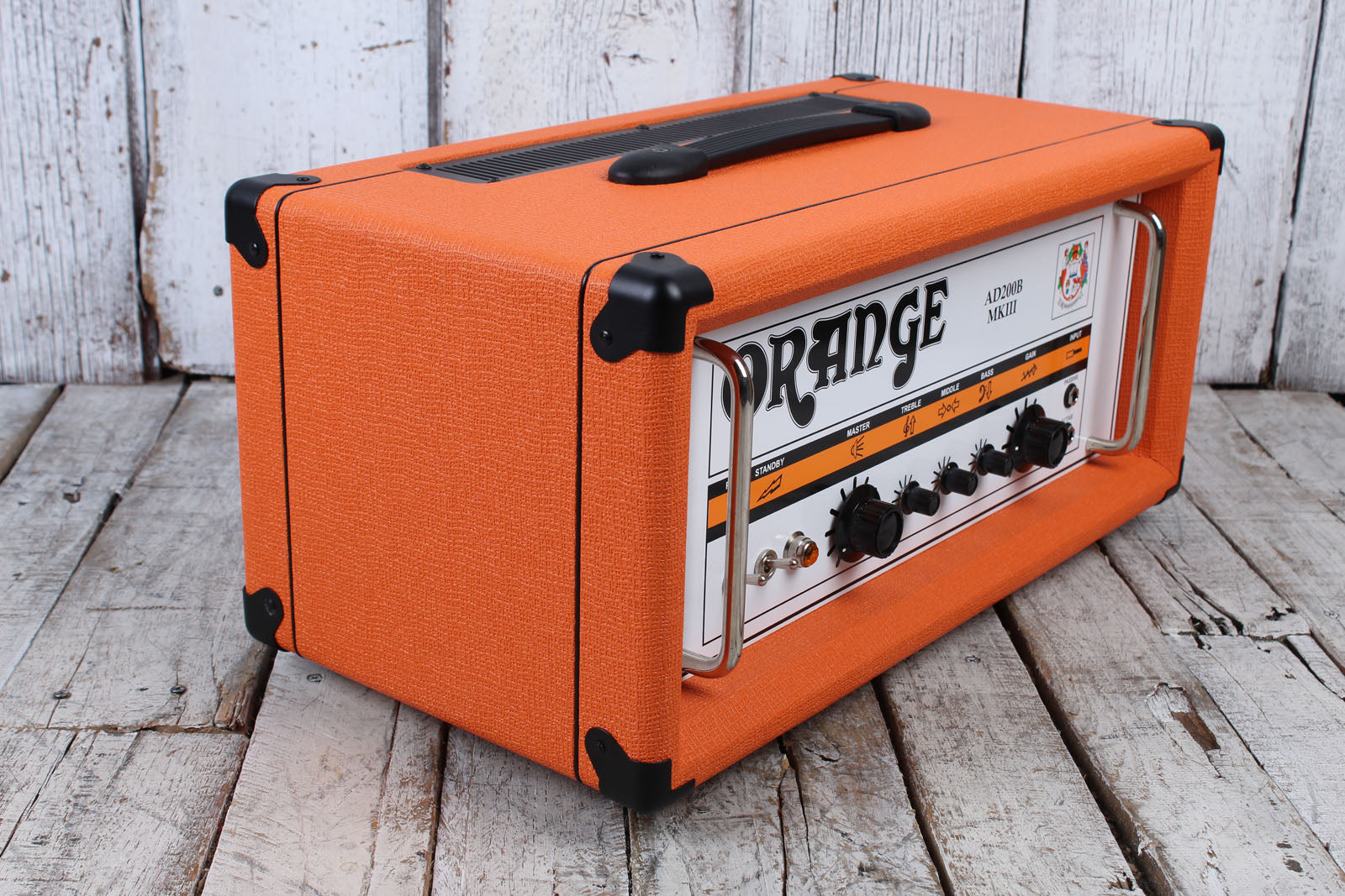 Orange Ad200b Mkiii Bass Head 200 Watt Electric Bass Guitar Amplifier