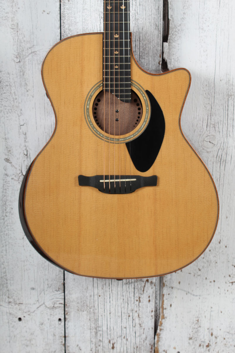 Riversong Dragon Slayer Grand Auditorium Acoustic Electric Guitar with Gig Bag Main image
