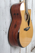 Riversong Dragon Slayer Grand Auditorium Acoustic Electric Guitar with Gig Bag