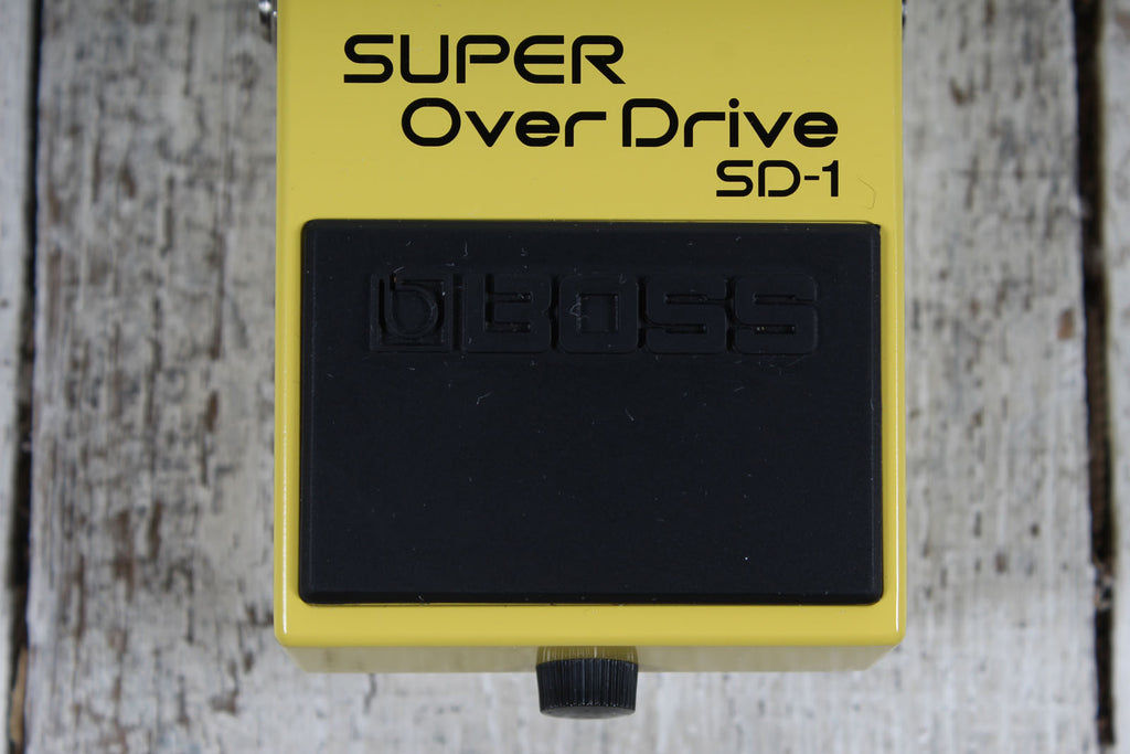 Boss SD-1 Super Overdrive Effects Pedal Overdrive Electric Guitar Effects Pedal