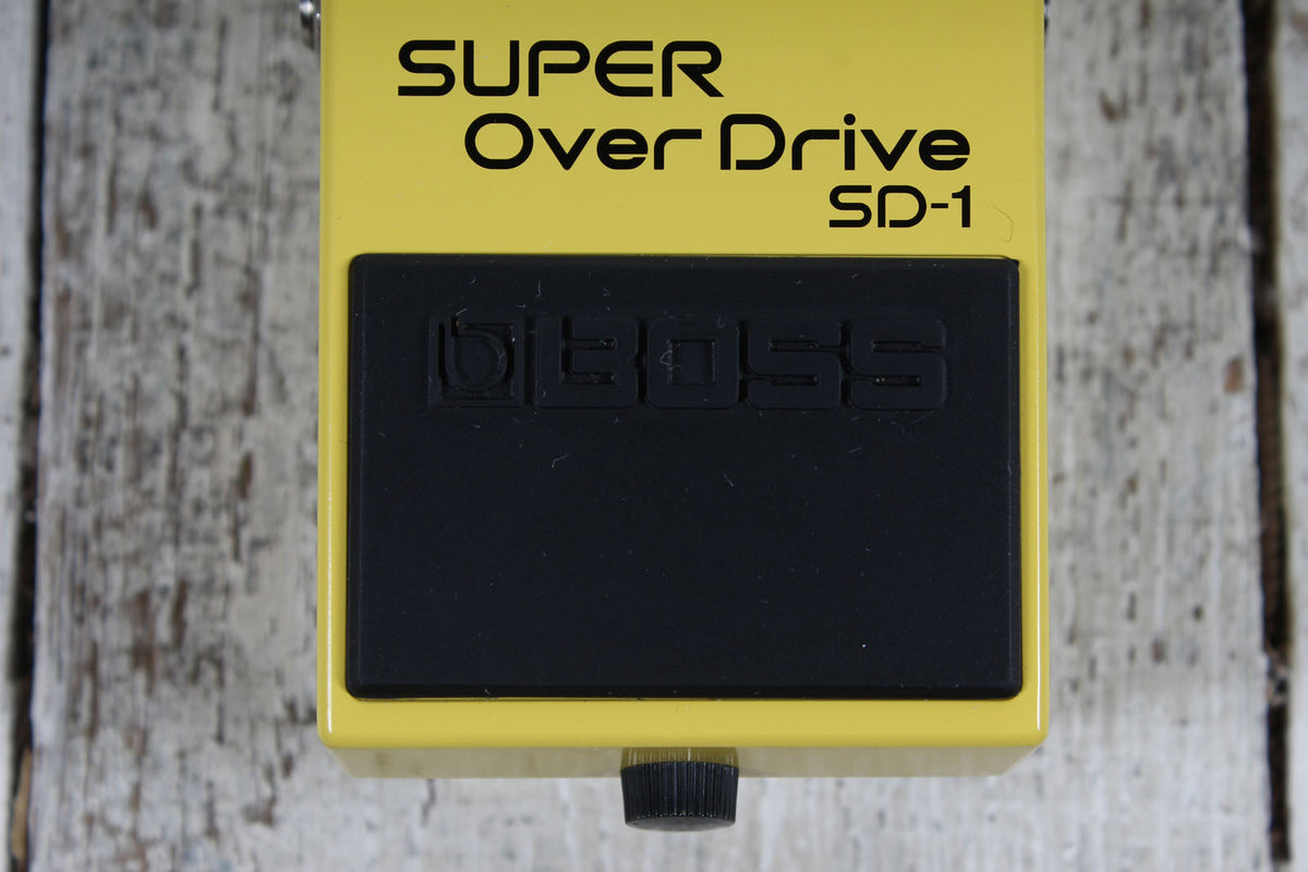 Boss SD-1 Super Overdrive Effects Pedal Overdrive Electric Guitar Effects Pedal