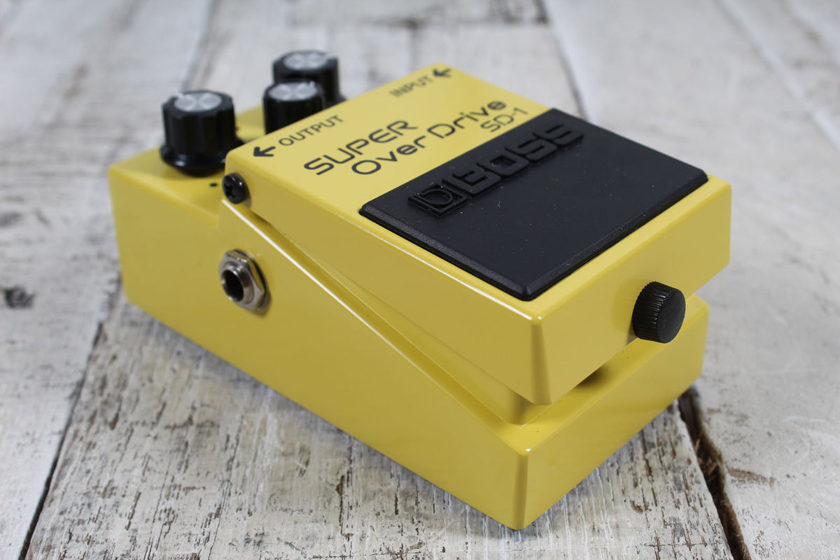 Boss SD-1 Super Overdrive Effects Pedal Overdrive Electric Guitar Effects Pedal