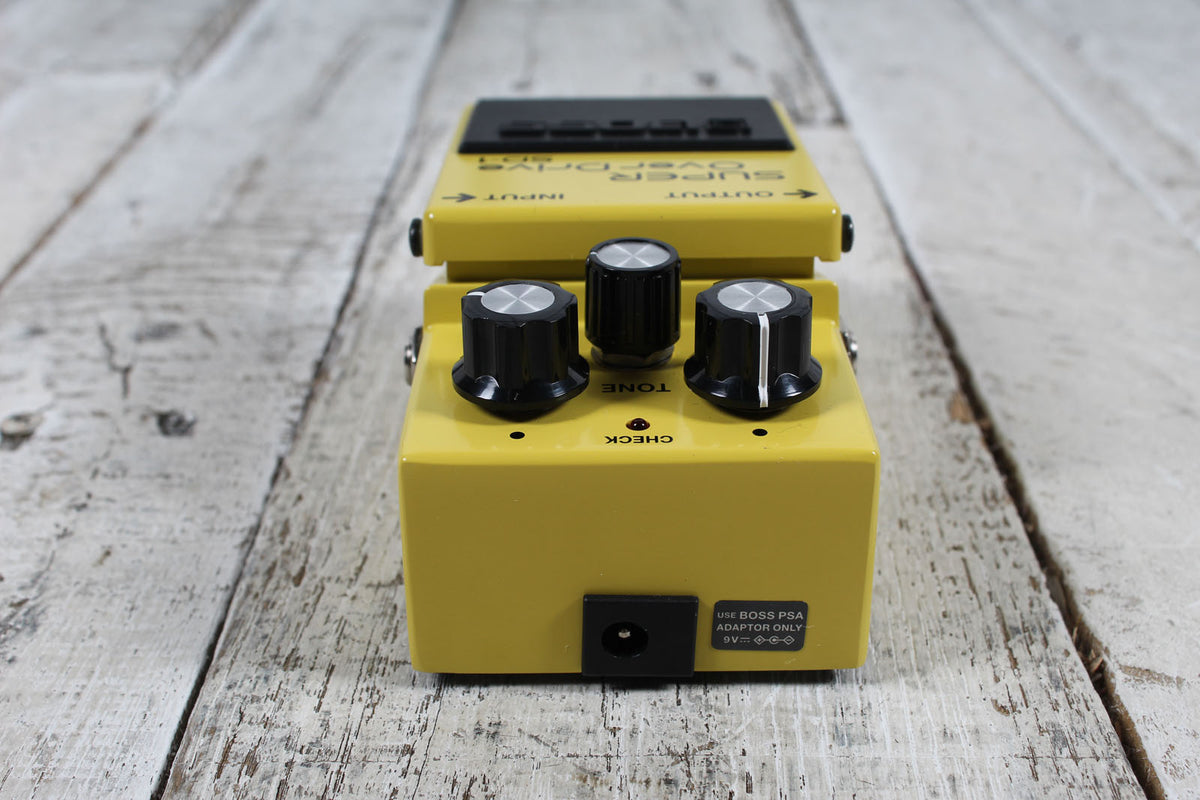 Boss SD-1 Super Overdrive Effects Pedal Overdrive Electric Guitar Effects Pedal