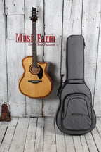 Riversong The River Pacific P2P-GA Acoustic Electric Guitar Natural with Gig Bag