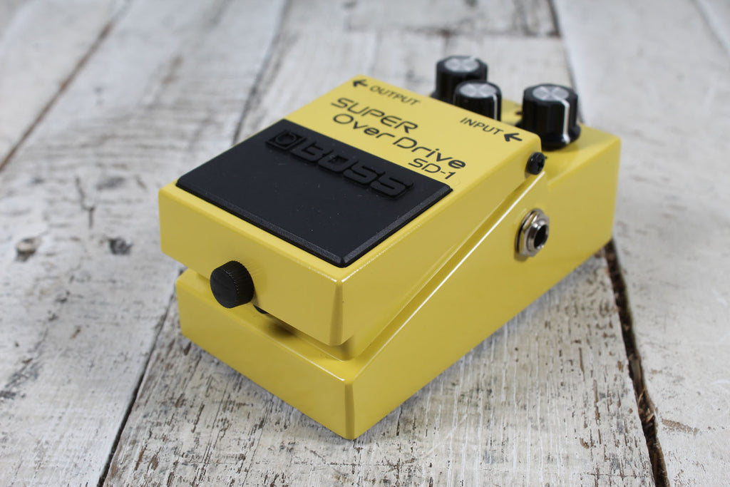 Boss SD-1 Super Overdrive Effects Pedal Overdrive Electric Guitar Effects Pedal