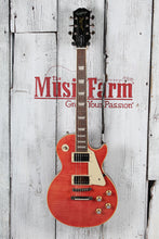 Load image into Gallery viewer, Epiphone Les Paul Standard &#39;60s Figured Top Electric Guitar Fuchsia with Gig Bag