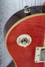 Load image into Gallery viewer, Epiphone Les Paul Standard &#39;60s Figured Top Electric Guitar Fuchsia with Gig Bag